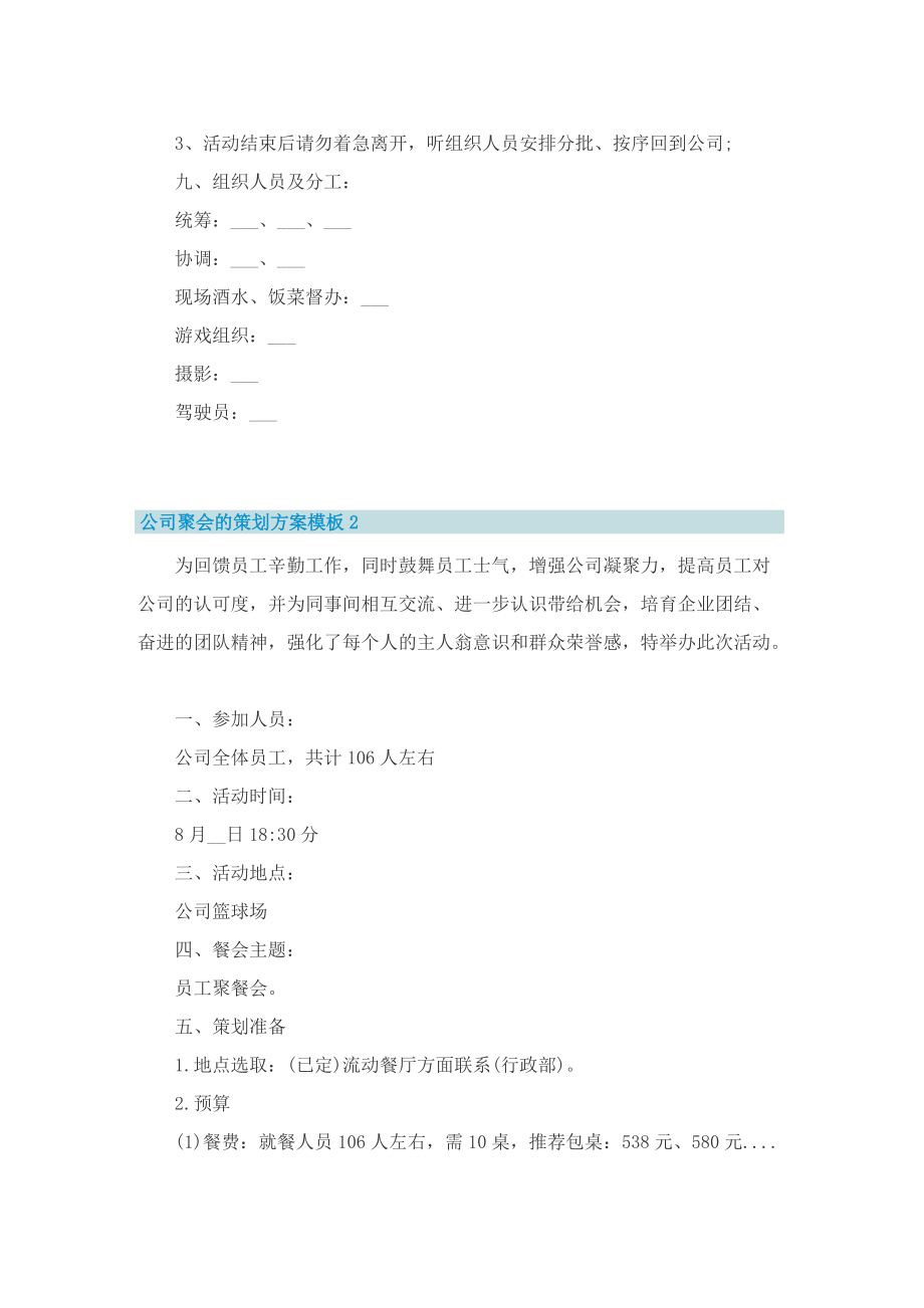 公司聚会的策划方案模板.doc_第2页