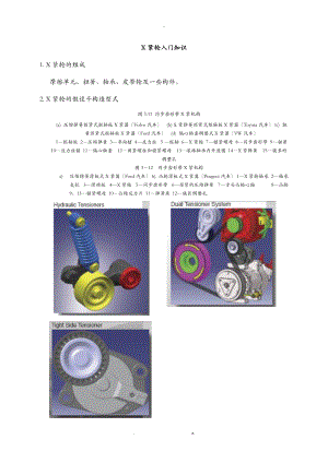 张紧轮基础知识入门学习.doc