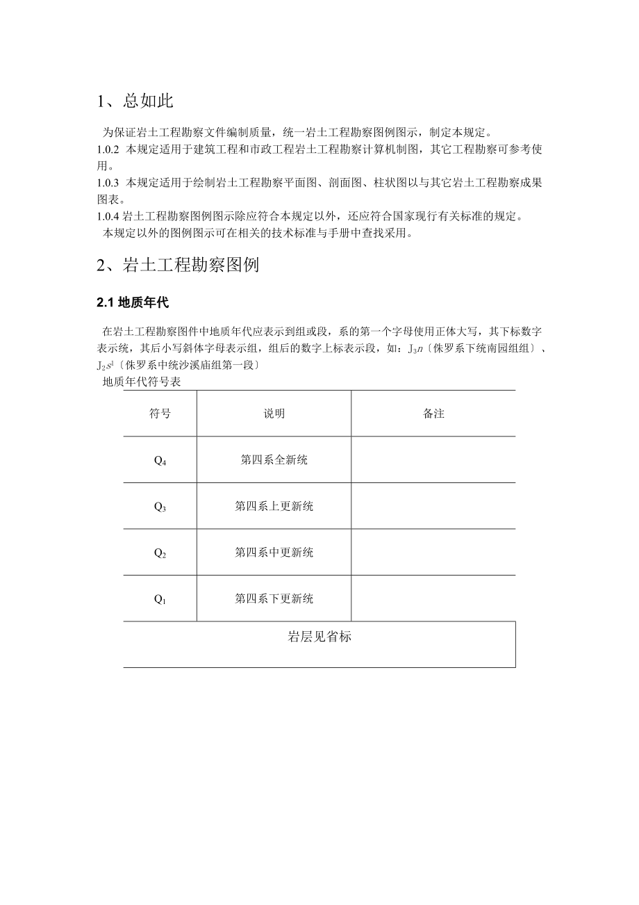 岩土的工程勘察图例图示及有关规定.doc_第3页