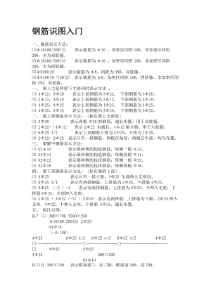 建筑的工程钢筋识图基础的知识.doc