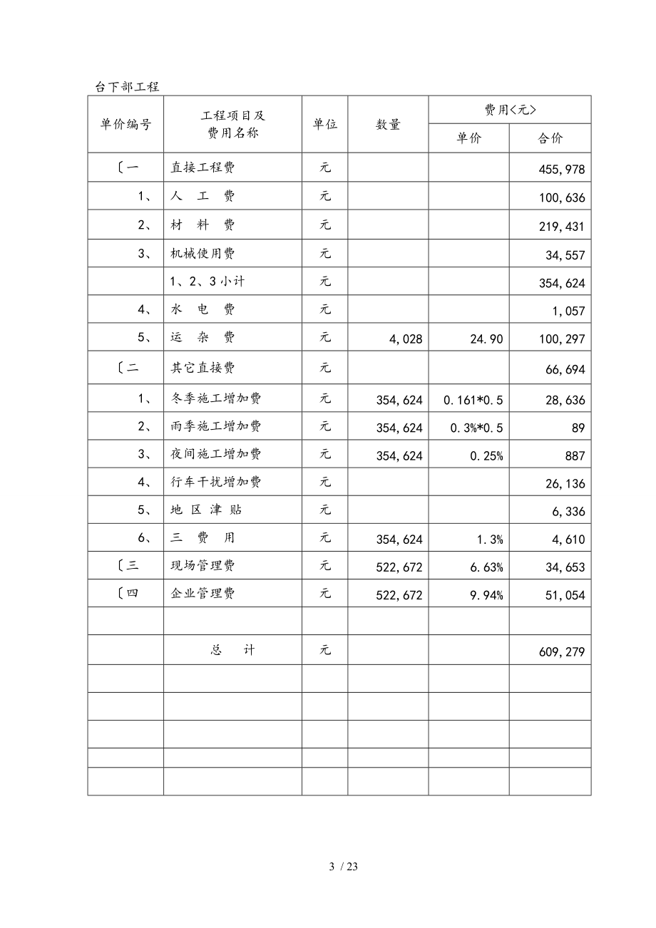 桥梁工程预算实例.doc_第3页