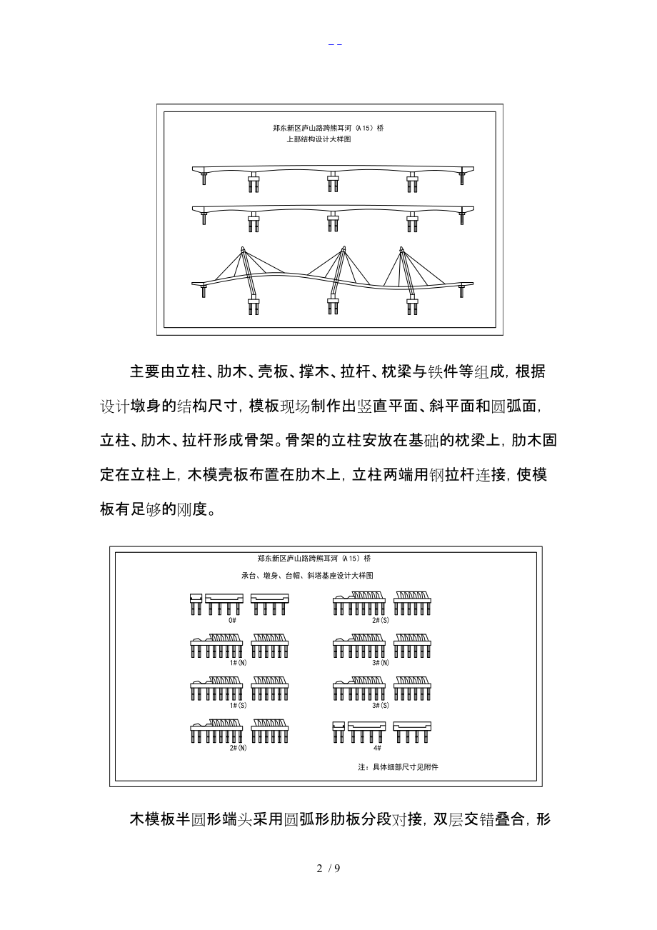 桥承台墩身模板施工组织方案.doc_第2页