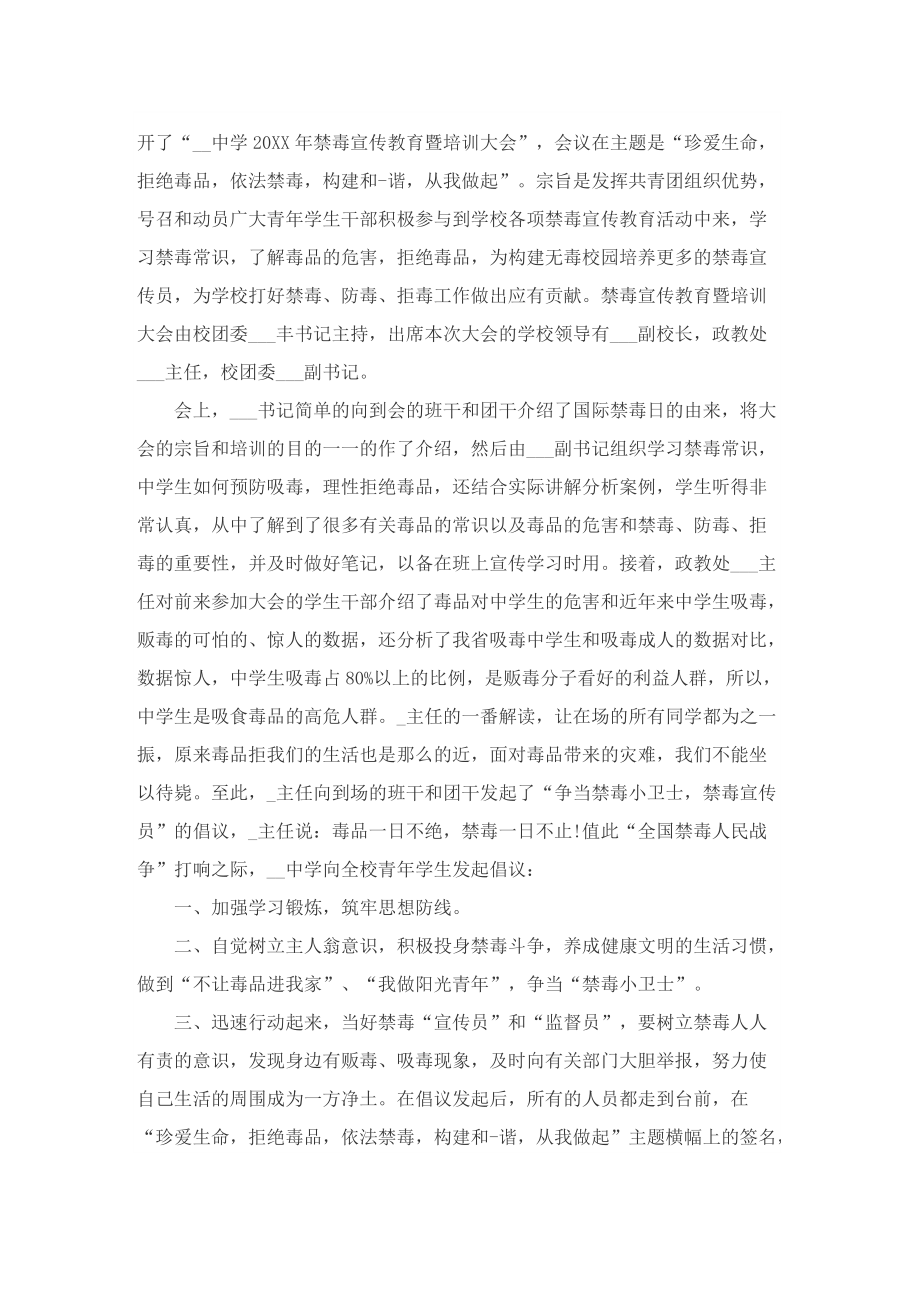 对禁毒活动的总结.doc_第3页