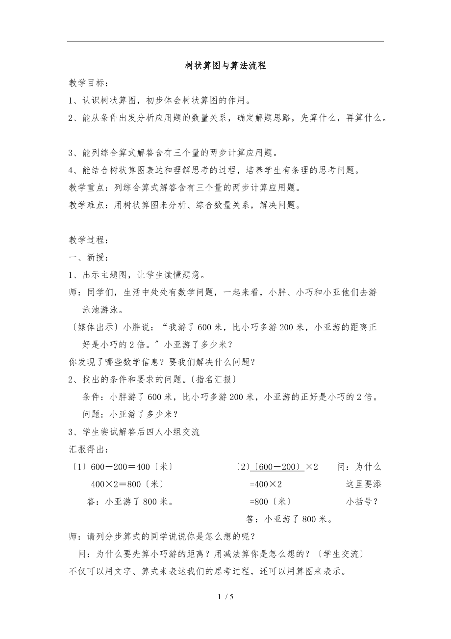 树状算图与算法流程图.doc_第1页