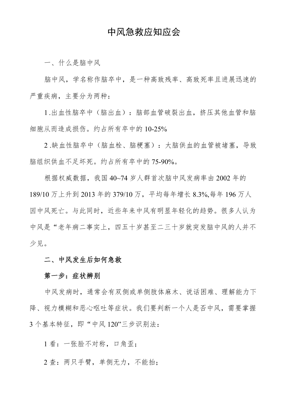 中风急救应知应会.docx_第1页