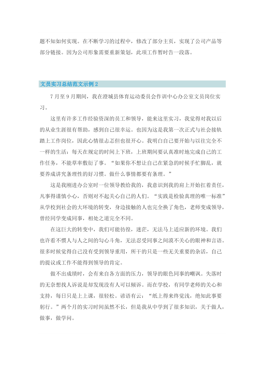 文员实习总结范文示例.doc_第2页