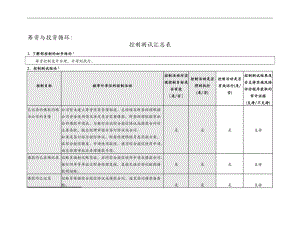 D06控制测试-筹资与投资循环.doc