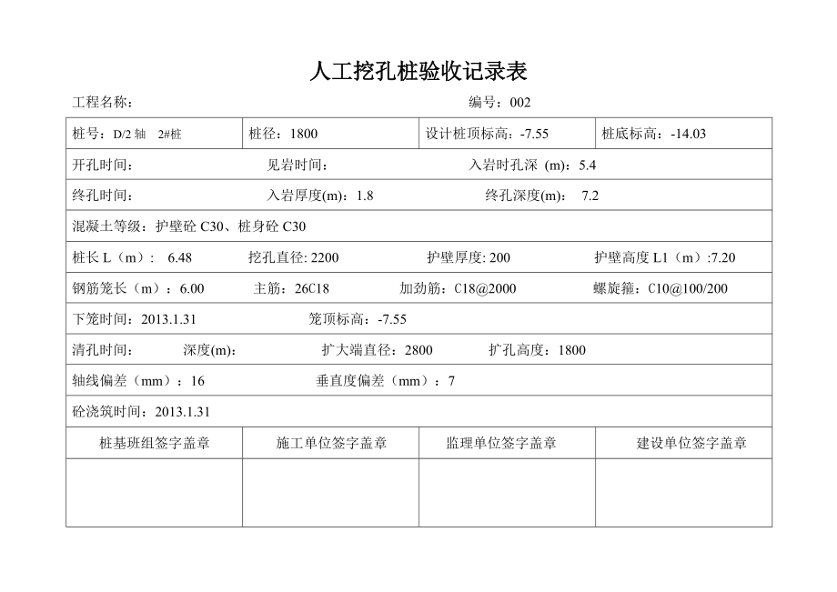 人工挖孔桩验收记录表.docx_第2页