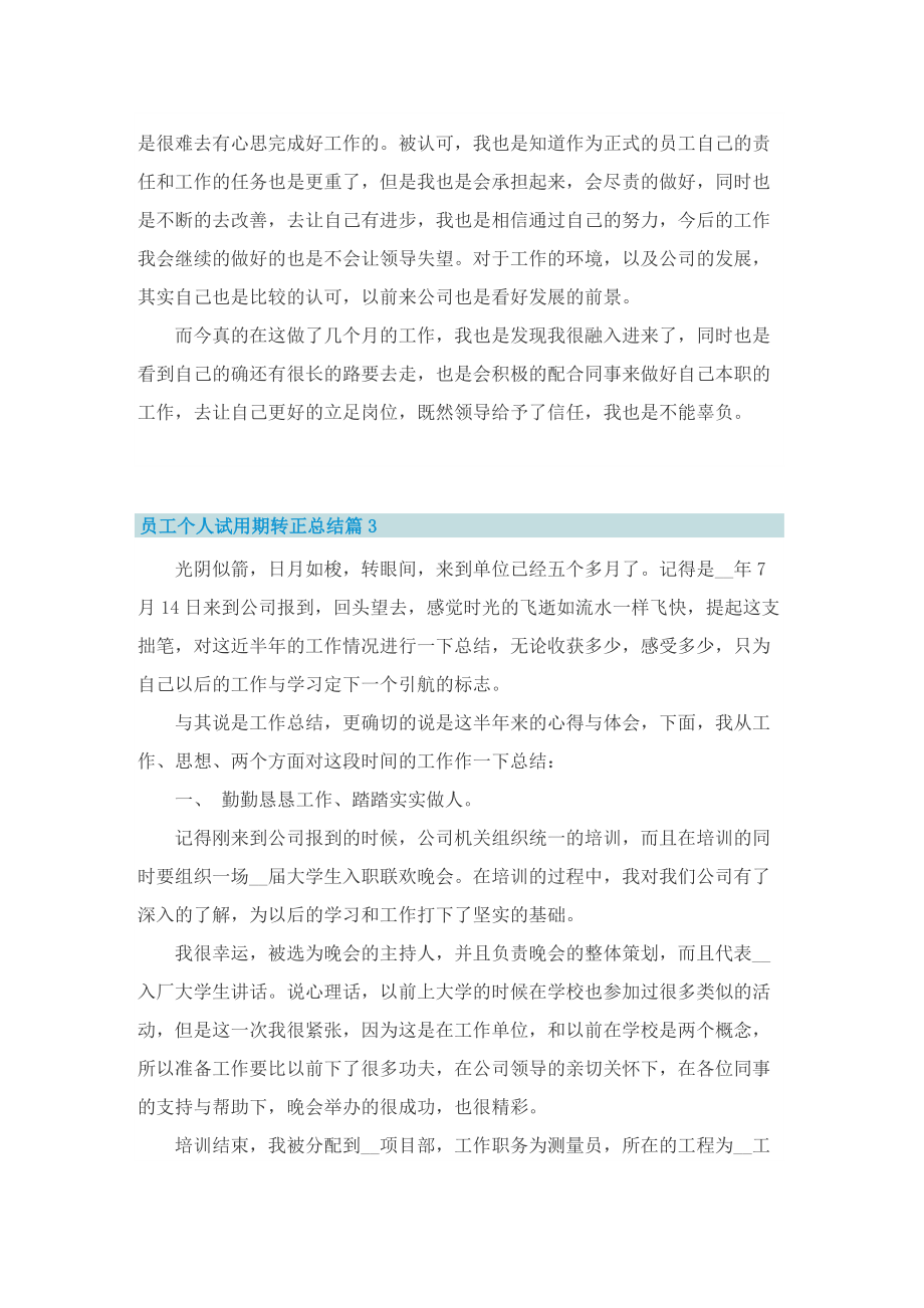 员工个人试用期转正总结10篇范本.doc_第3页