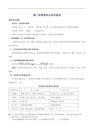 初中化学物质的鉴别与分类.doc