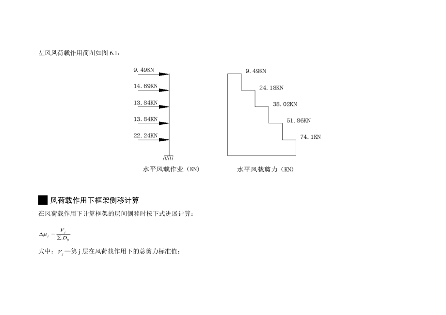 一榀框架水平风载.doc_第3页