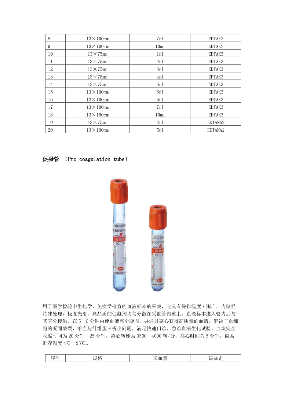 真空采血管地各种规格及应用.doc_第2页