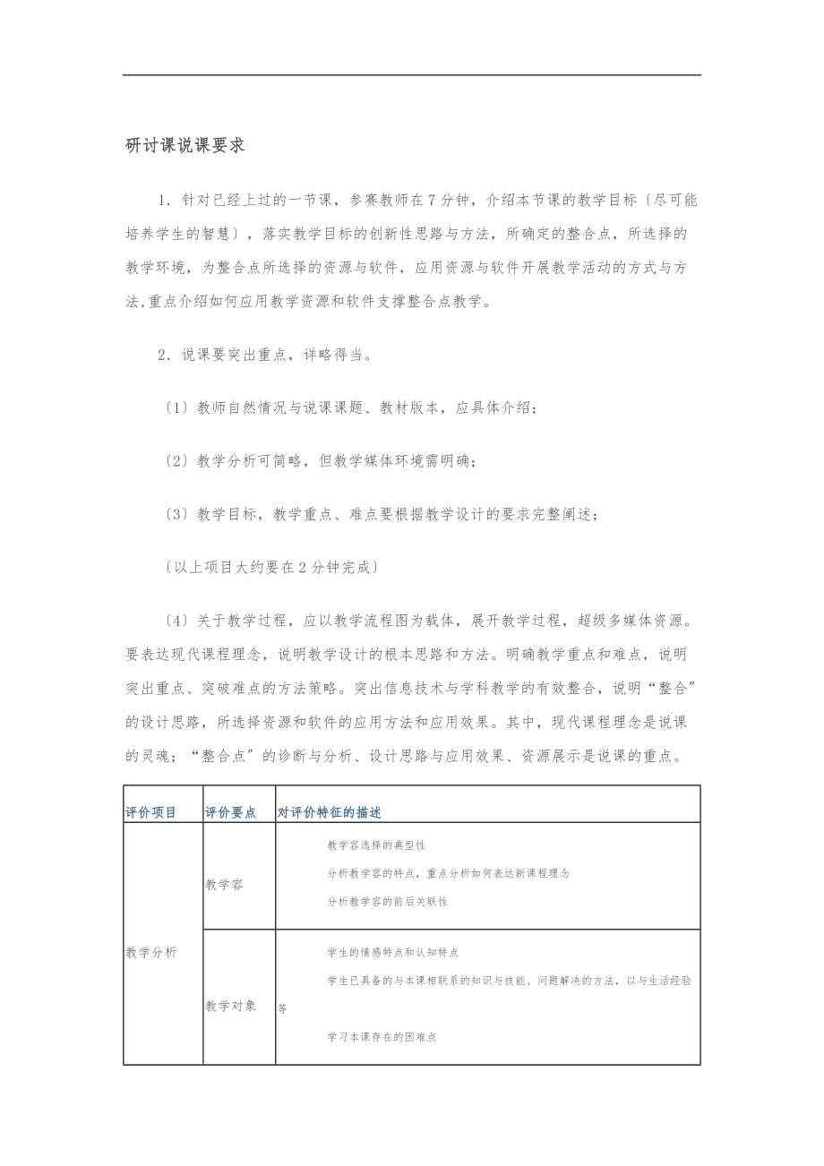 各种课型评分标准优质课大赛.doc_第1页