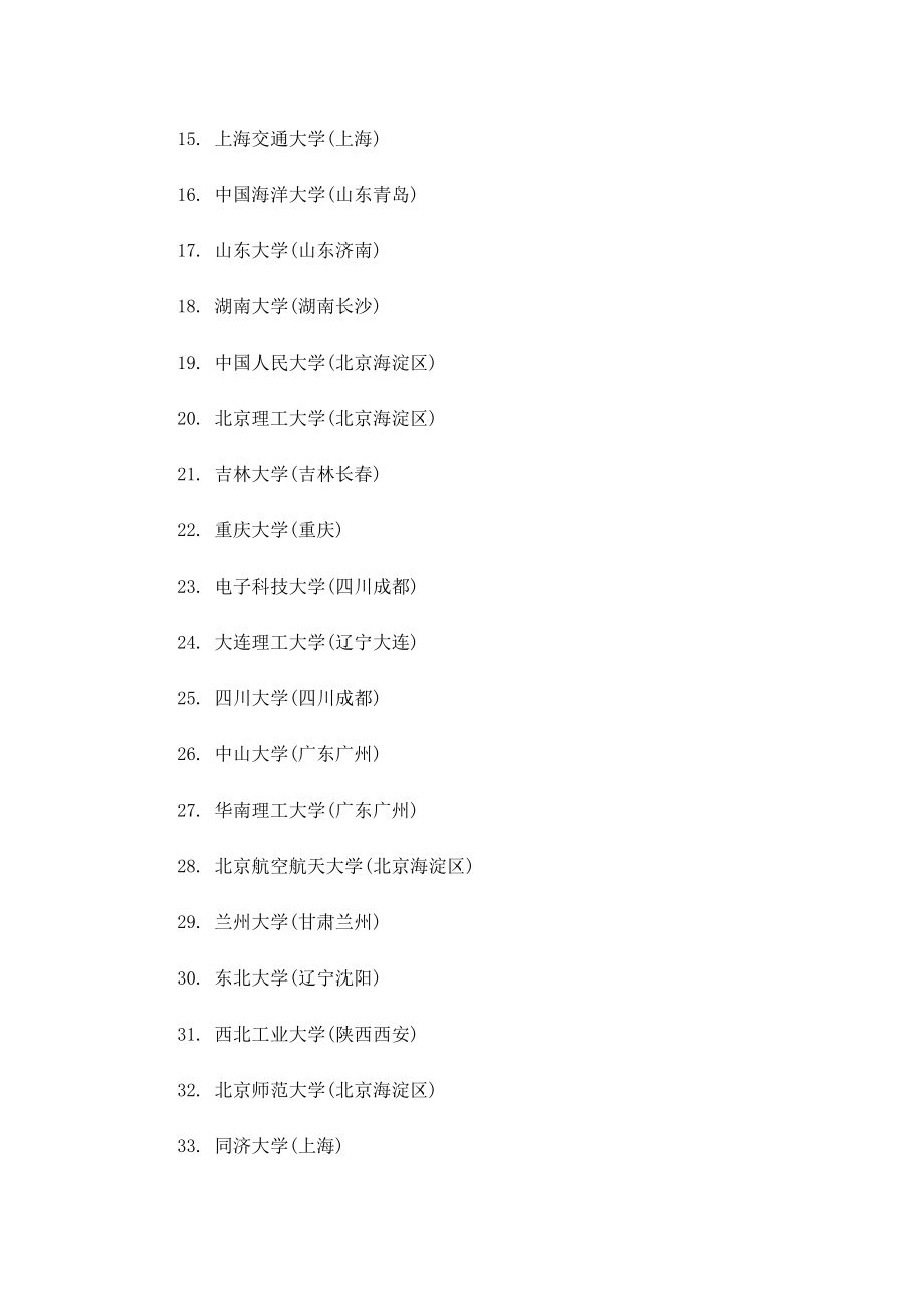 2022全国211和985大学名单汇总.doc_第2页