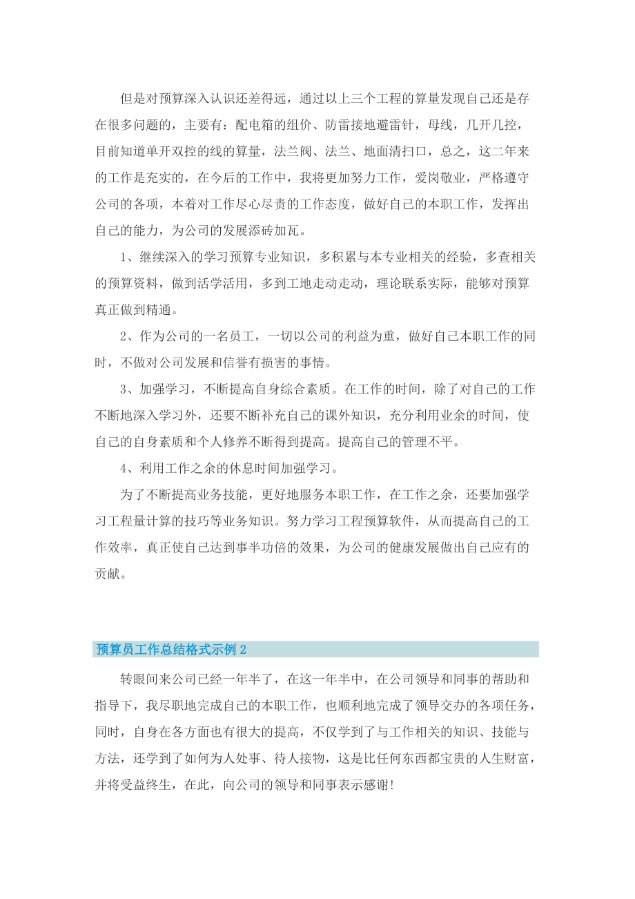 预算员工作总结格式示例.doc_第2页