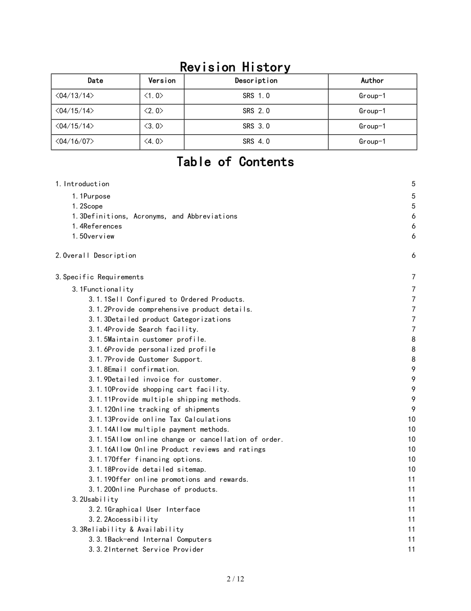 英文软件需求分析文档模板SRS41.0.doc_第2页