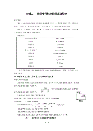 实例二液压专用铣床液压系统设计.doc