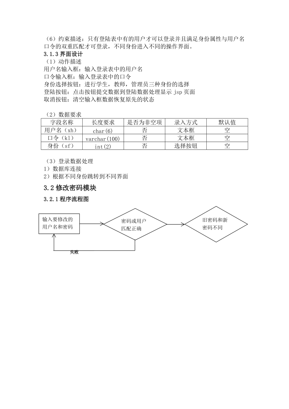 学生成绩管理系统详细设计文档.doc_第3页