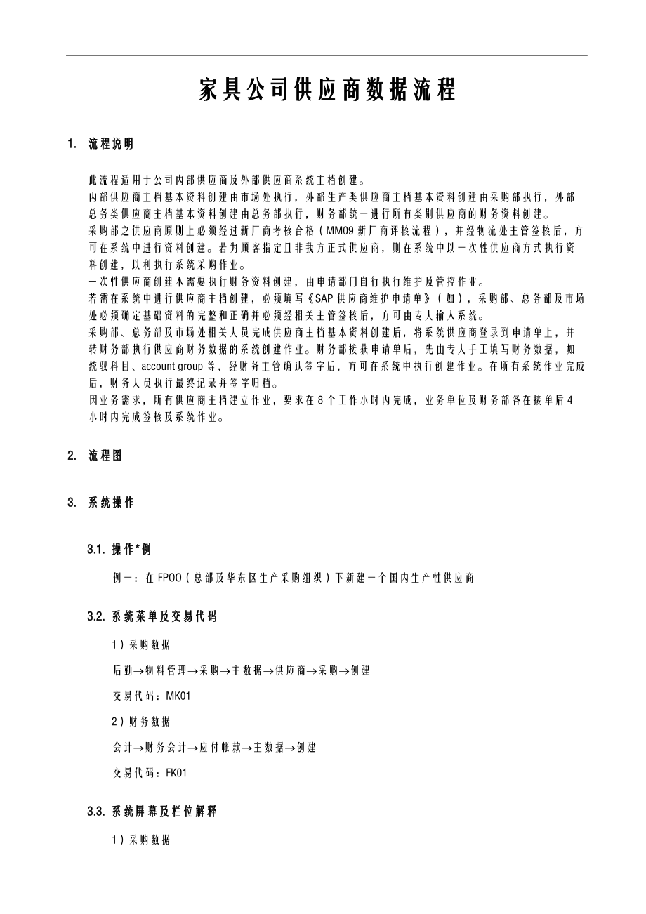 家具公司供应商数据流程.doc_第1页