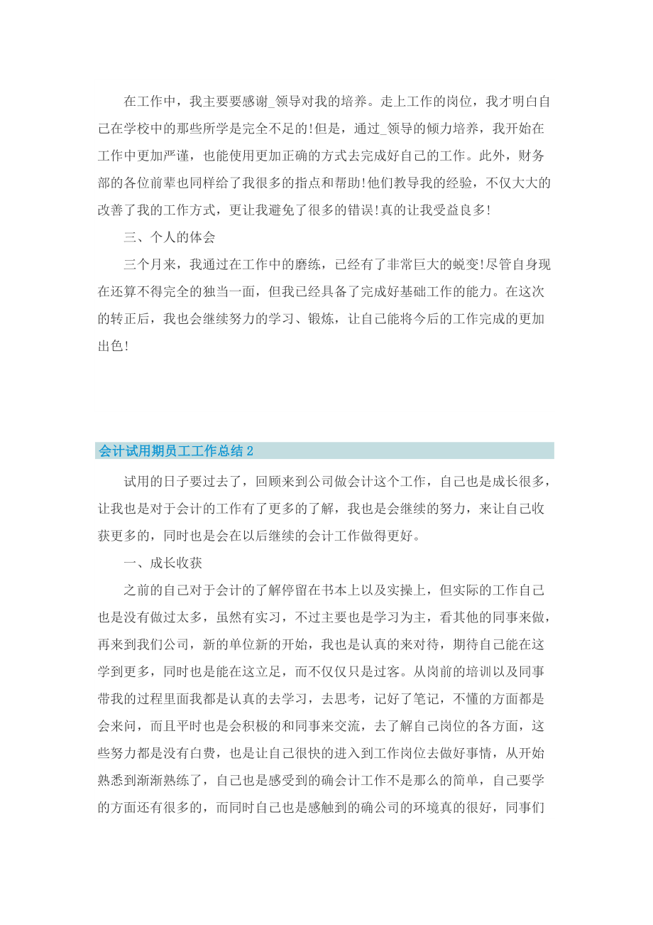 会计试用期员工工作总结.doc_第2页