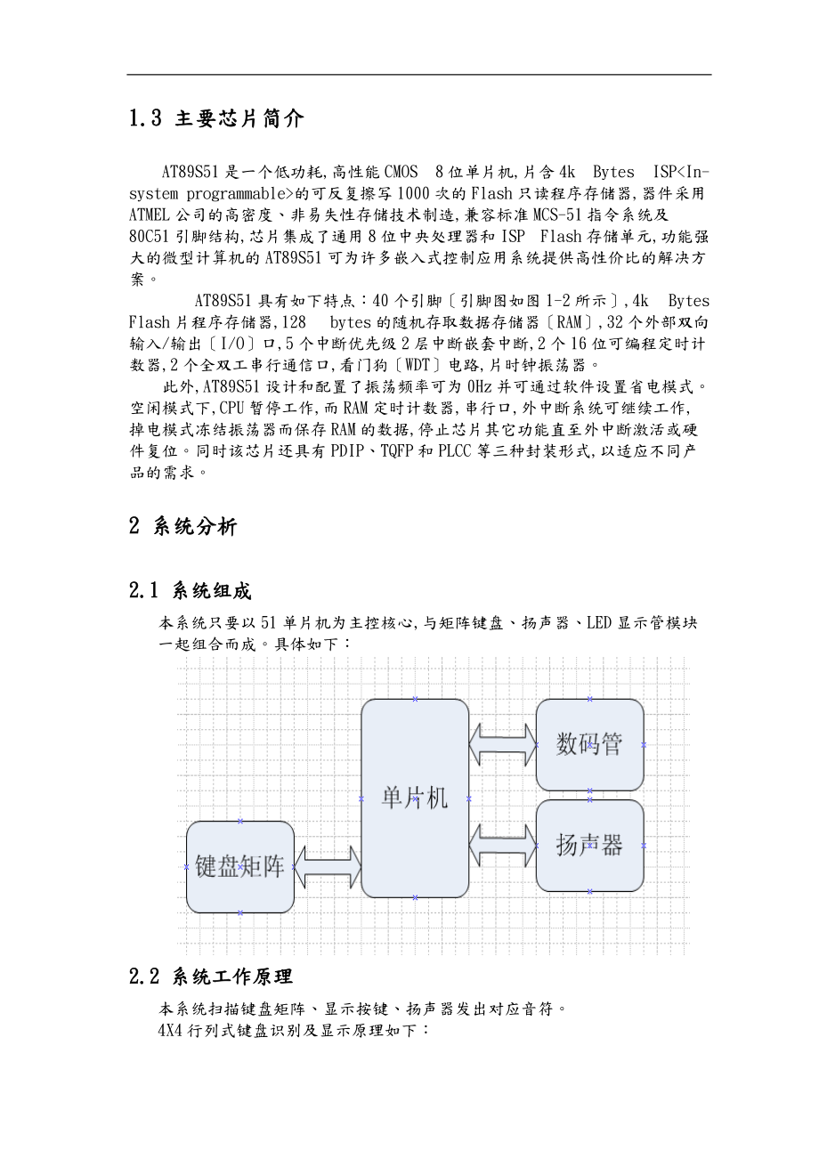 基于单片机的电子琴设计58786.doc_第2页