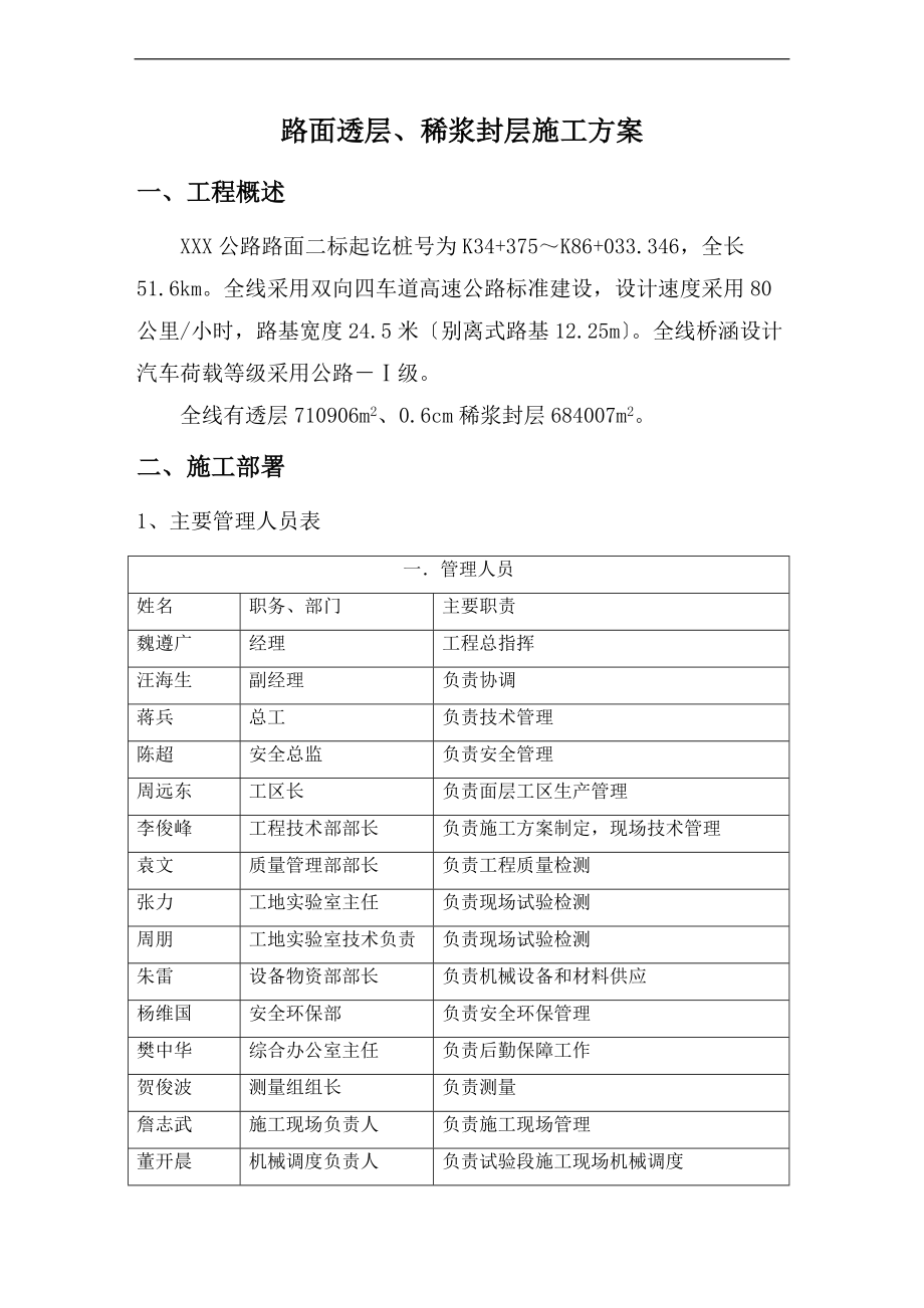 稀浆封层工程施工方案设计.doc_第1页