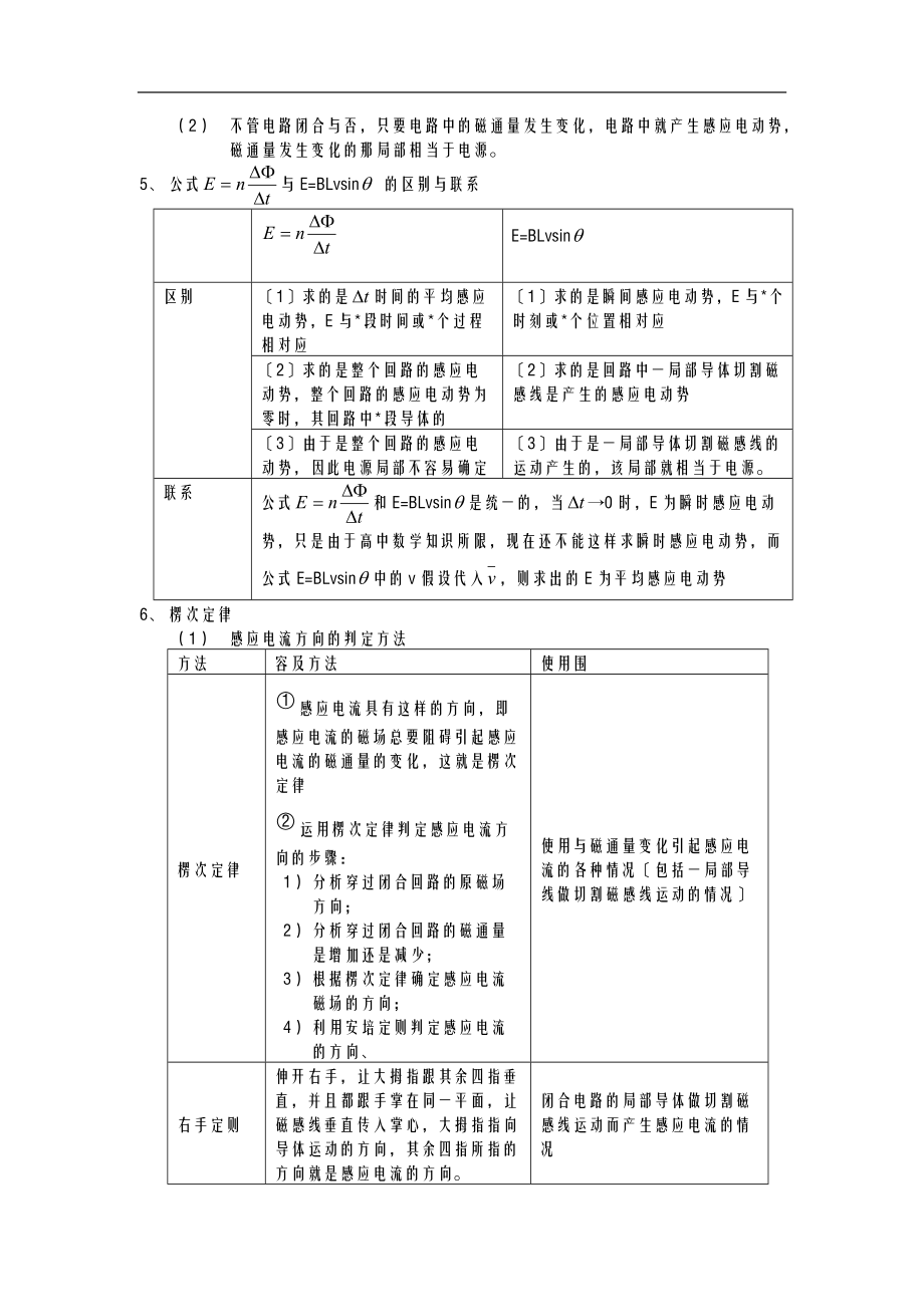 电磁感应知识点总结1.doc_第2页