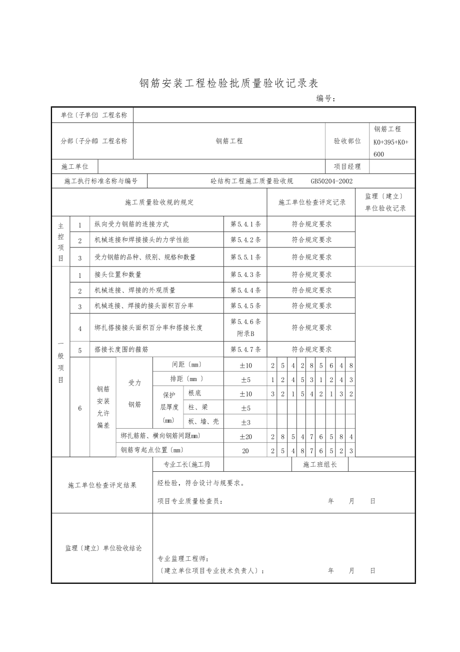 电缆沟检验批.doc_第2页