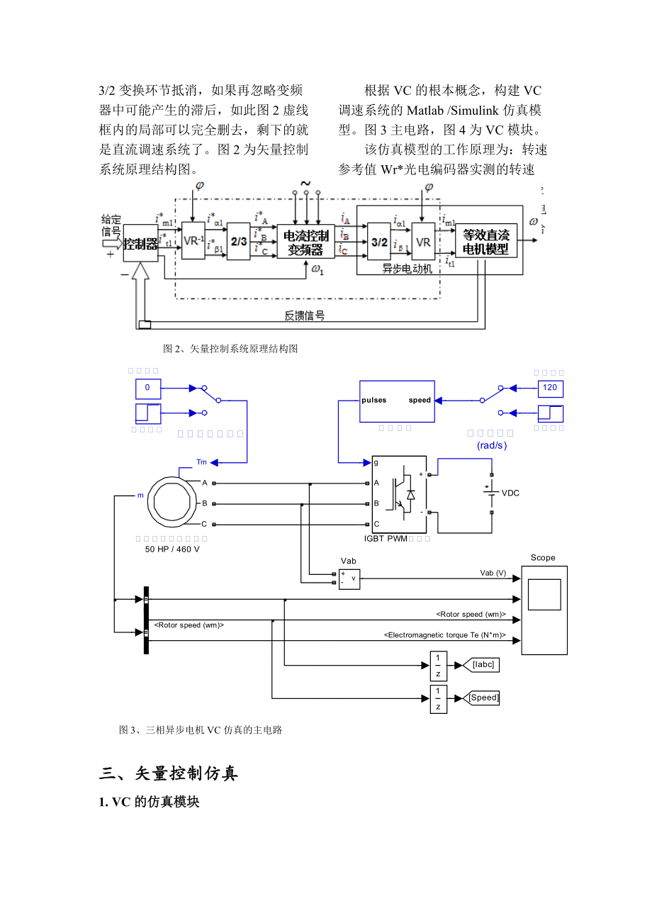 感应电机矢量控制系统地仿真.doc_第3页