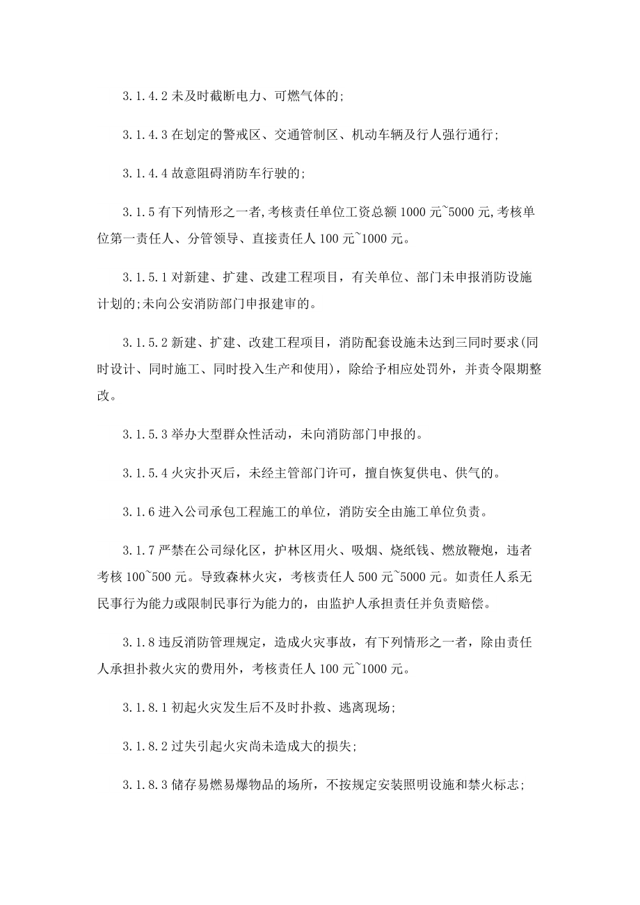 公司消防安全管理规章制度.doc_第3页