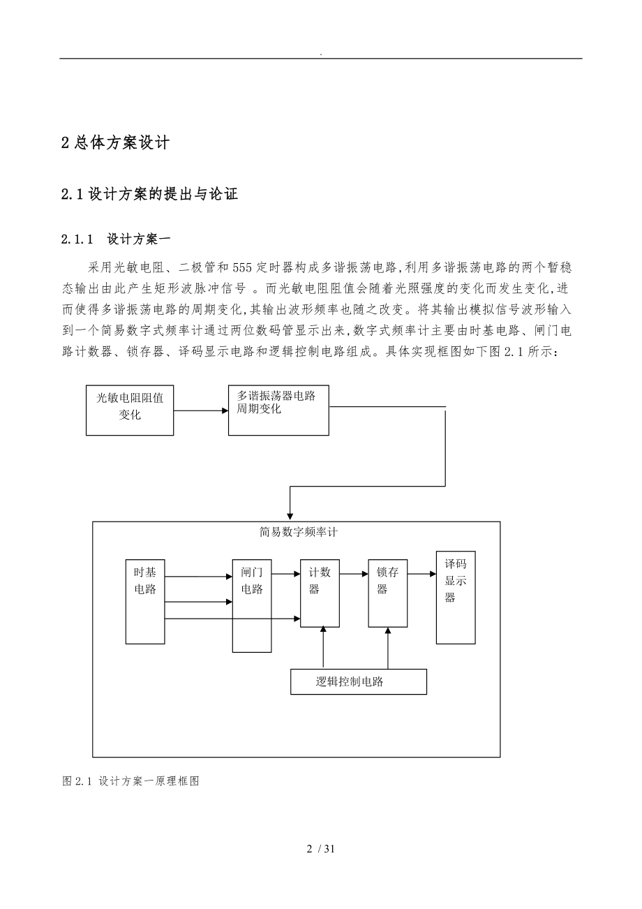 数字光强度检测模块设计说明.doc_第2页