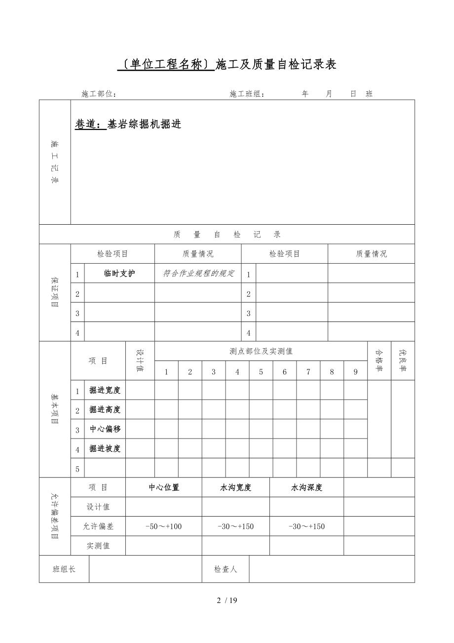 施工与质量自检记录表.doc_第2页