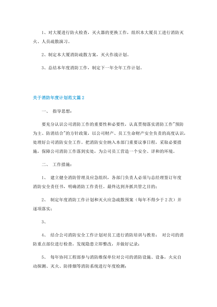 关于消防年度计划范文.doc_第2页