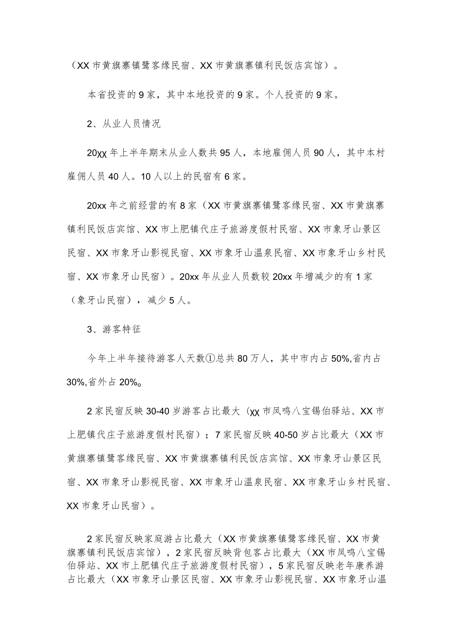 xx市关于乡村民宿发展的调研报告.docx_第2页