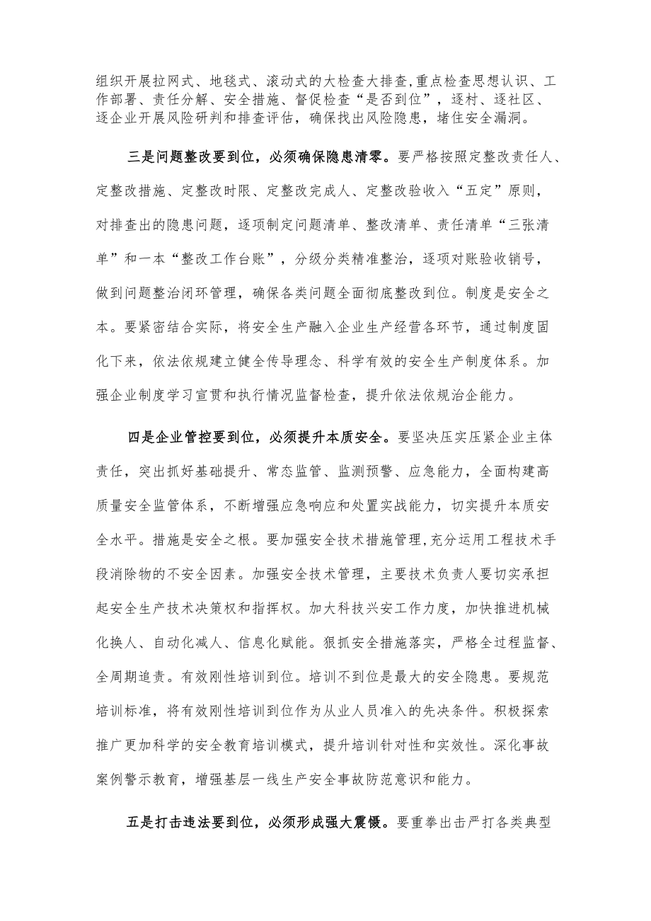 全市安全生产大检查大整治大提升行动工作动员部署会议发言.docx_第2页