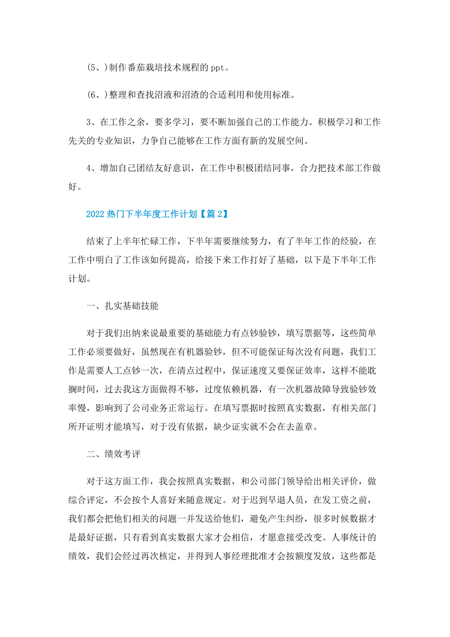 2022热门下半年度工作计划.doc_第2页