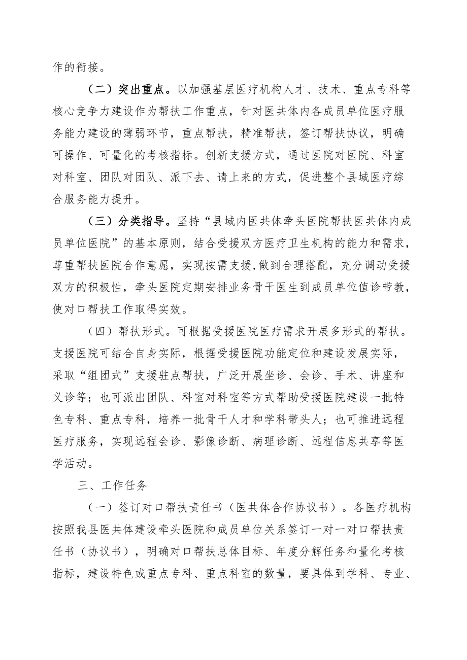 XX县城乡医院对口支援工作实施方案.docx_第2页