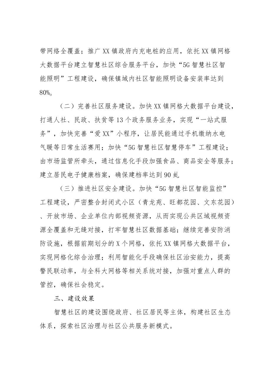 XX镇智慧社区建设实施方案.docx_第2页