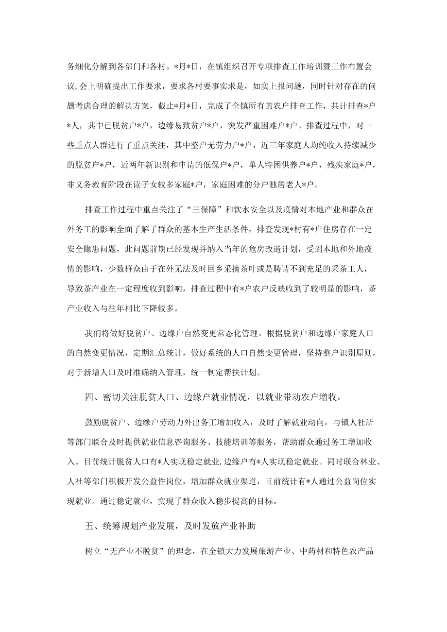 在全县巩固脱贫成果会议上的汇报发言材料.docx_第2页