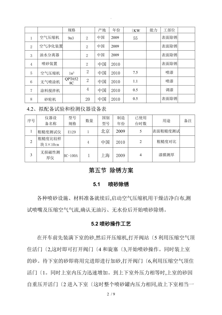 脱硫塔内壁玻璃鳞片内防腐施工组织方案.doc_第2页