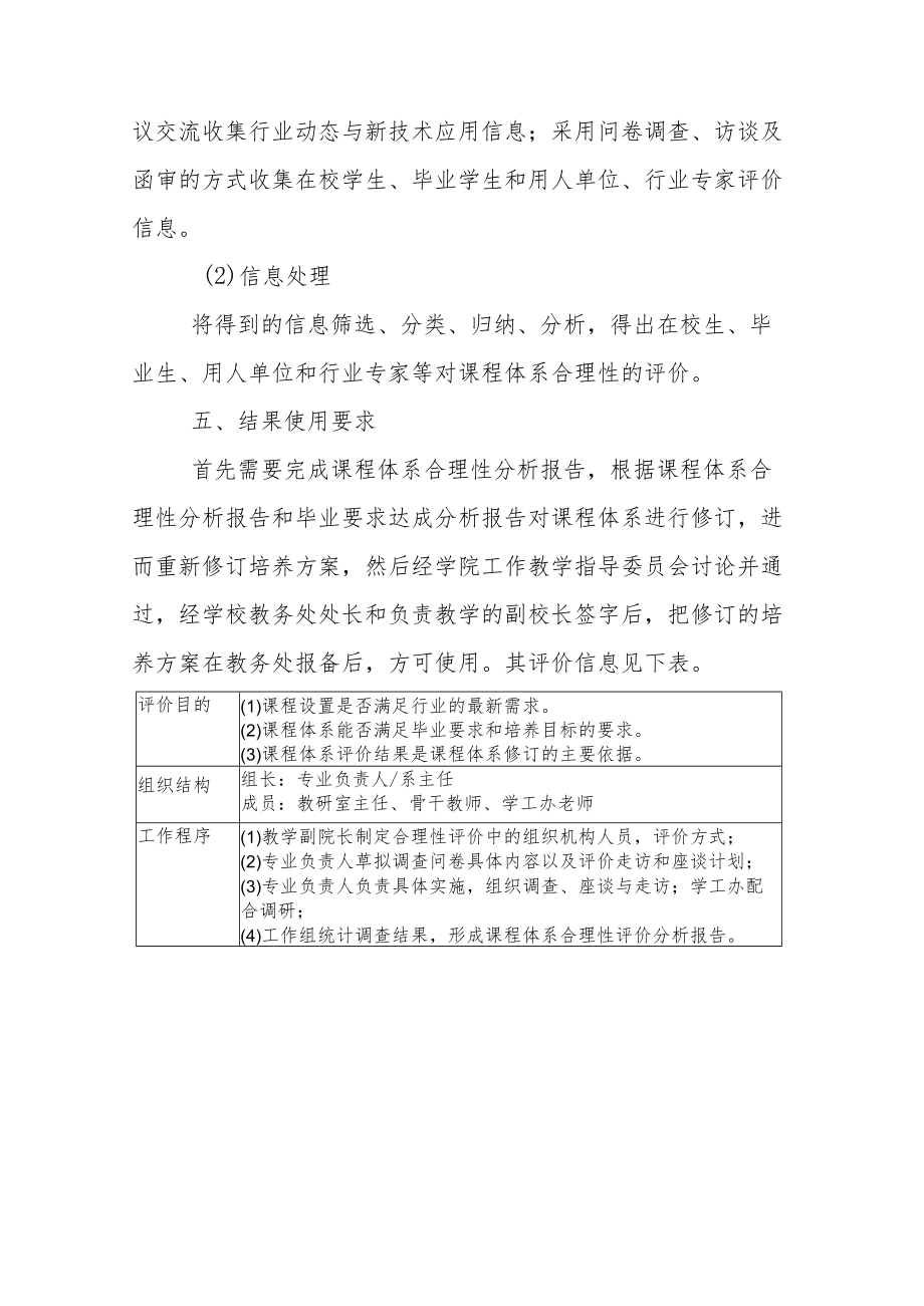 学院专业课程体系合理性评价机制.docx_第3页