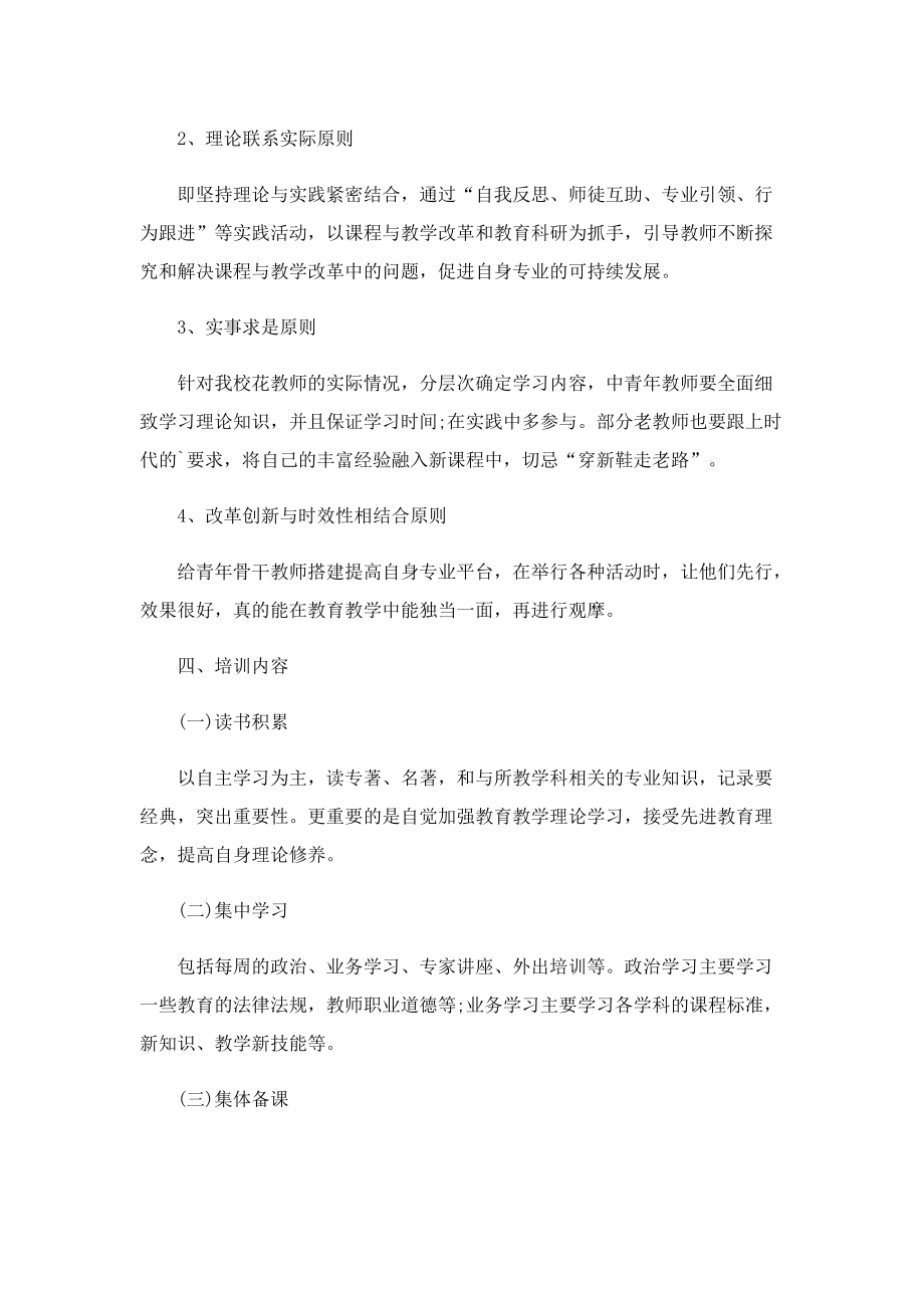 怎么写教师专业发展规划方案.doc_第2页