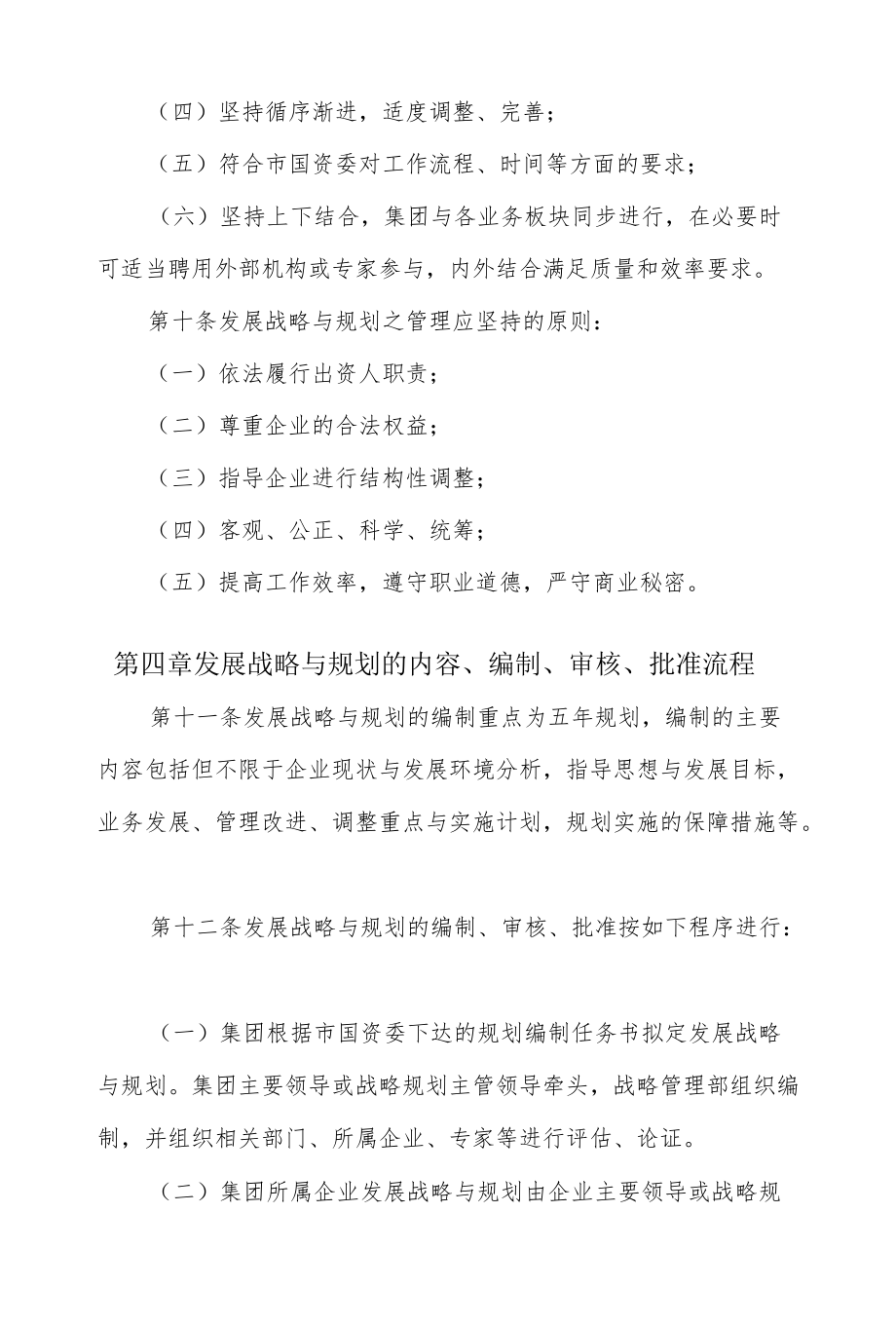 xx集团公司发展战略与规划管理办法.docx_第3页