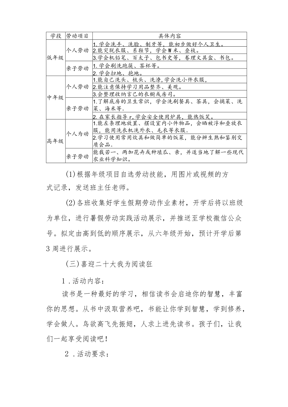 小学2022暑假实践活动指导方案.docx_第3页