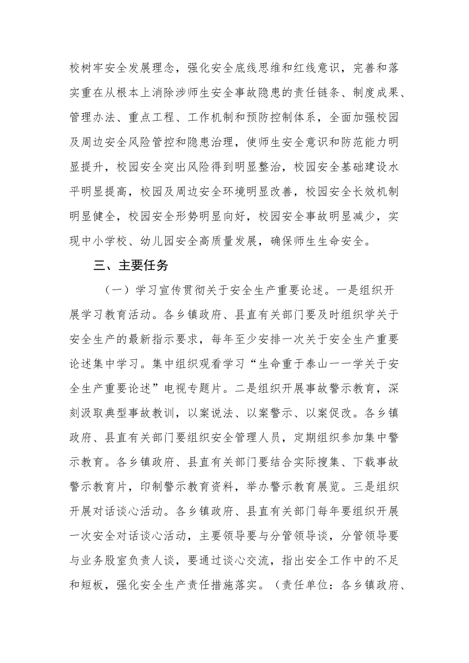 校园安全专项整治工作实施方案.docx_第2页