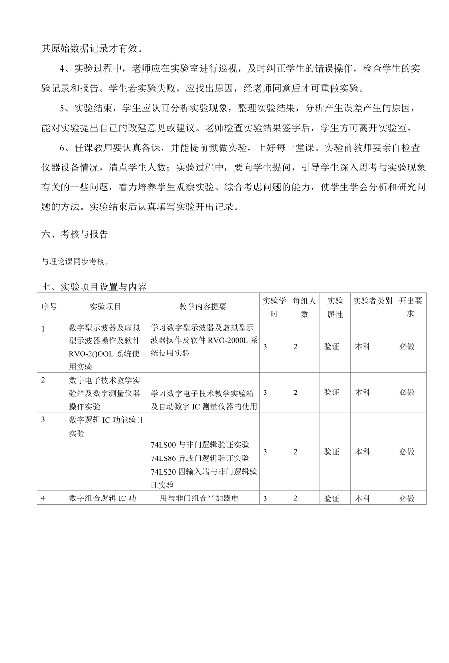 《数字电子技术实验》教学大纲.docx_第3页