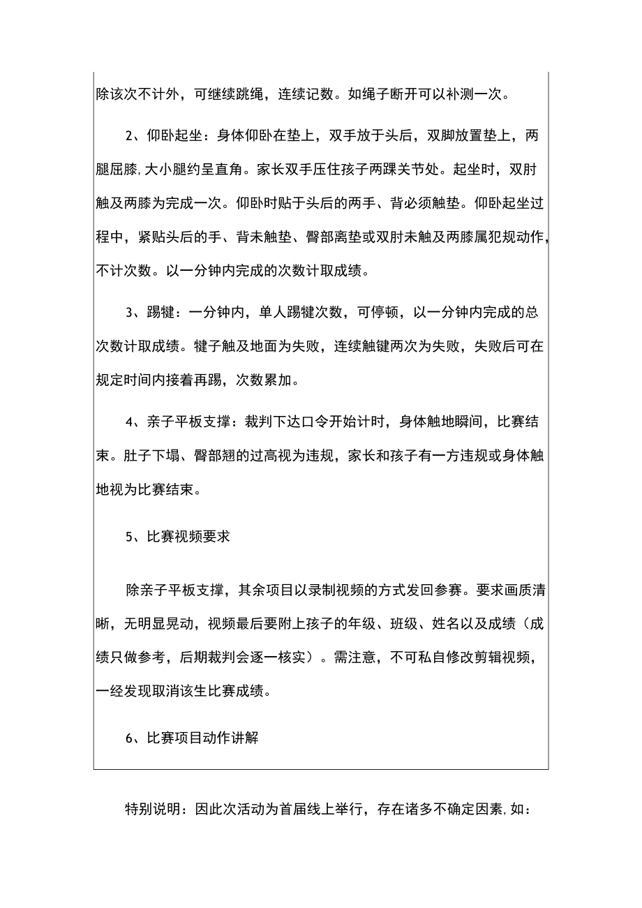 中心小学首届远程线上运动会方案.docx_第3页