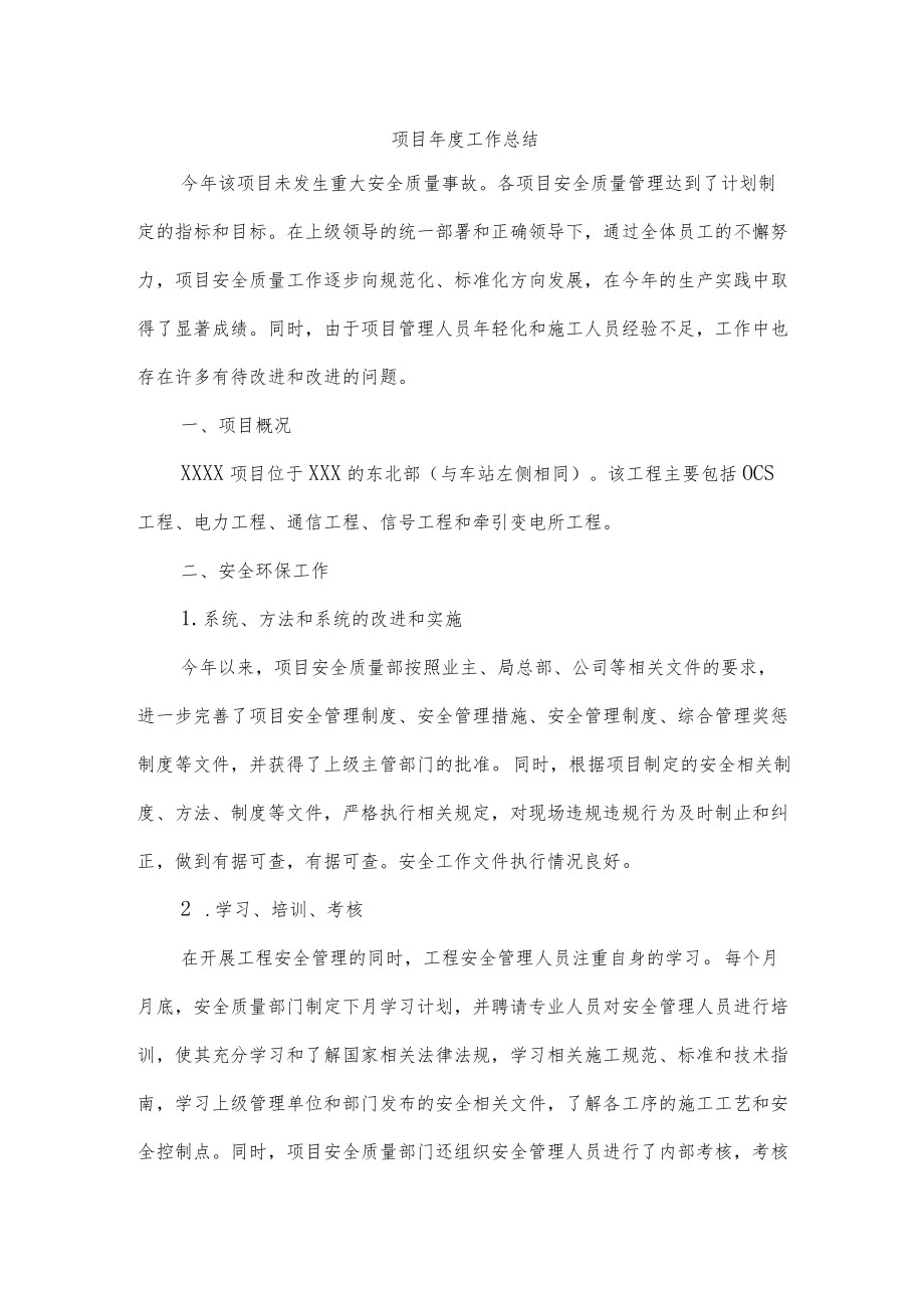 项目工作总结.docx_第1页