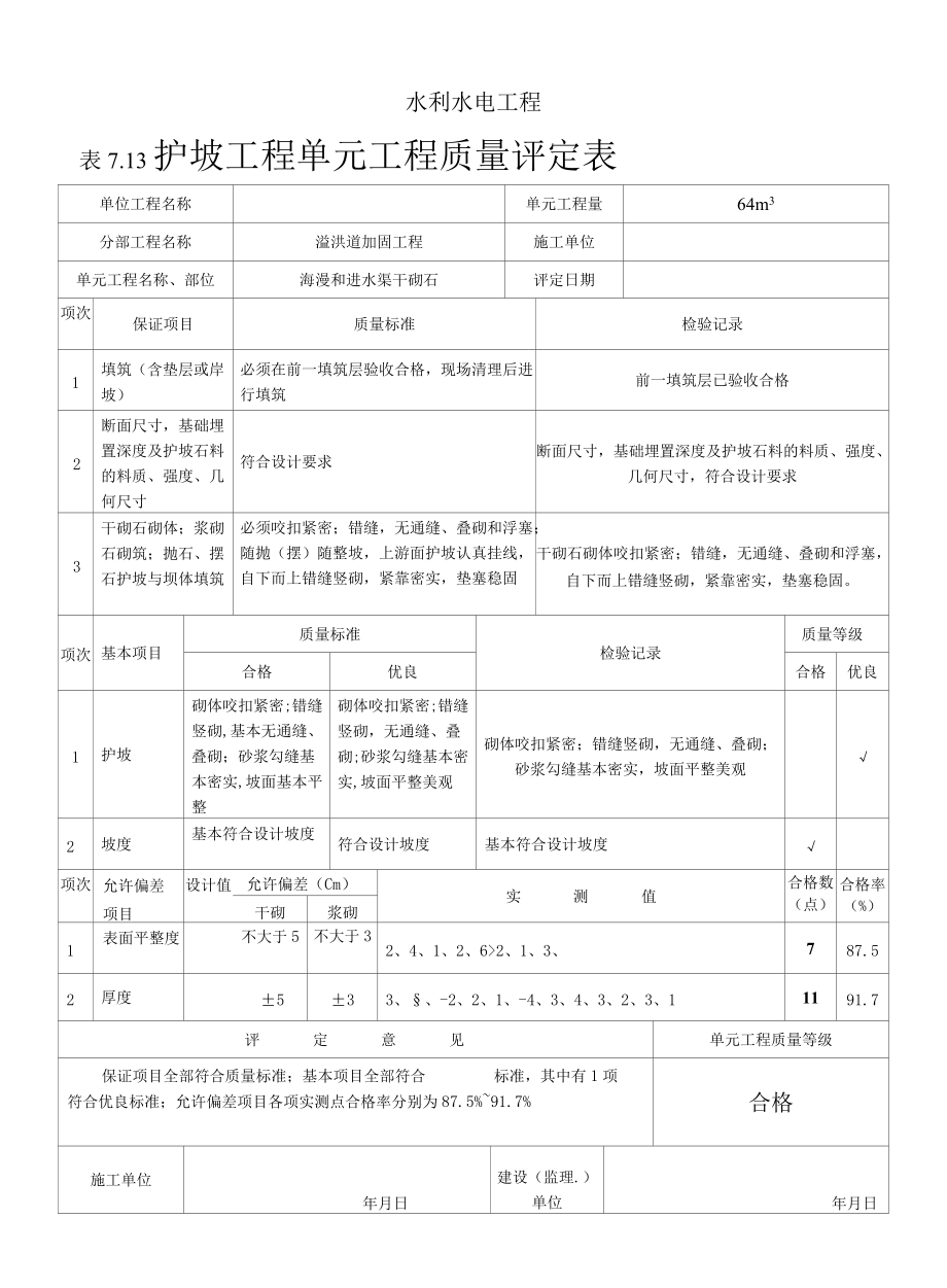 表7.13（干砌石）.docx_第1页