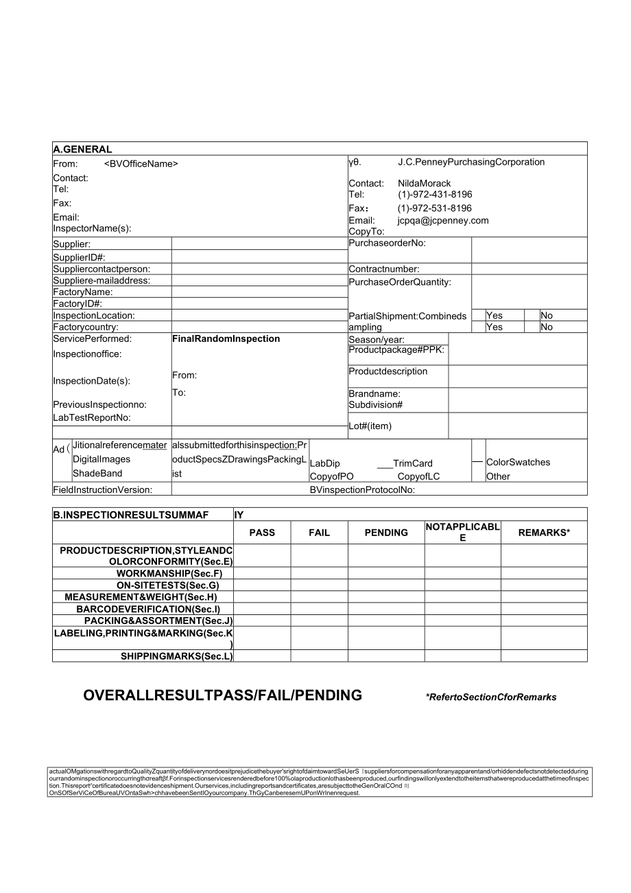 Inspection_report_format_JC_Penney_V5_13Mar_(single_sampling).docx_第1页